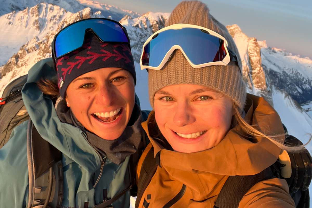 Nina Gigele mit Guide-Kollegin Claudia Kohler