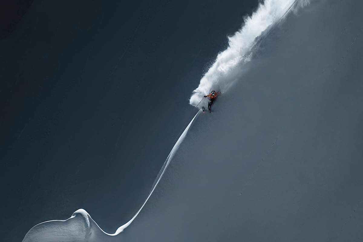 Adrenalin und Ästhetik: Freeriden mit Nadine Wallner.