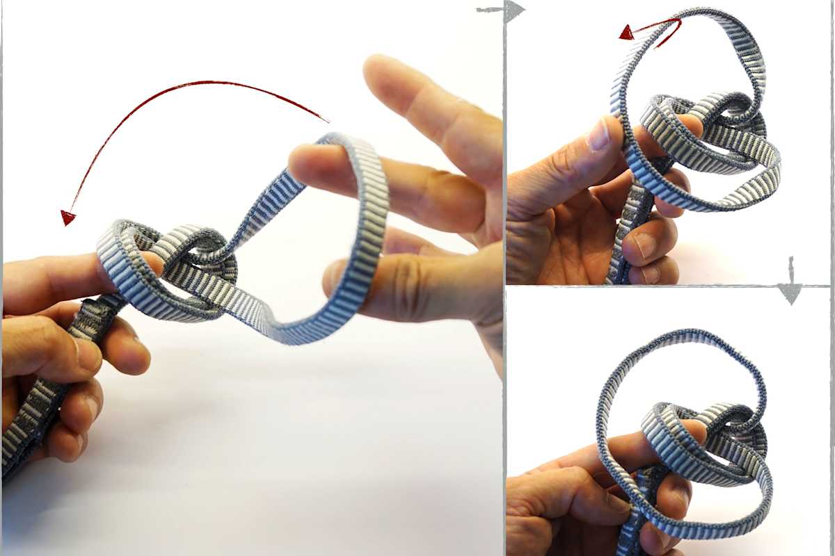 „Weiches Auge“ mit doppeltem Bulinknoten