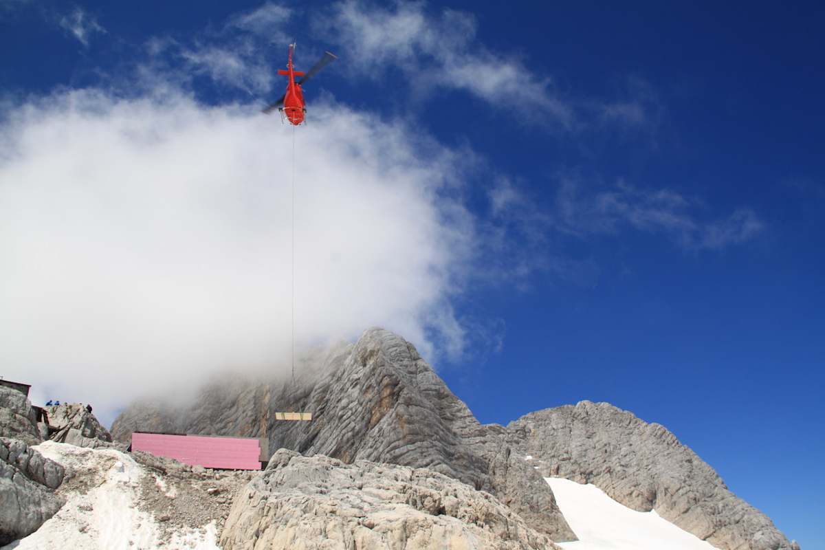 Wiederaufnahme der Baustelle Mitte Juni 2018