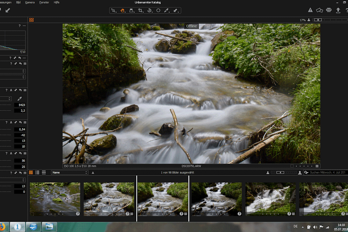 Bergfotografie: Bildbearbeitung mit Capture One11