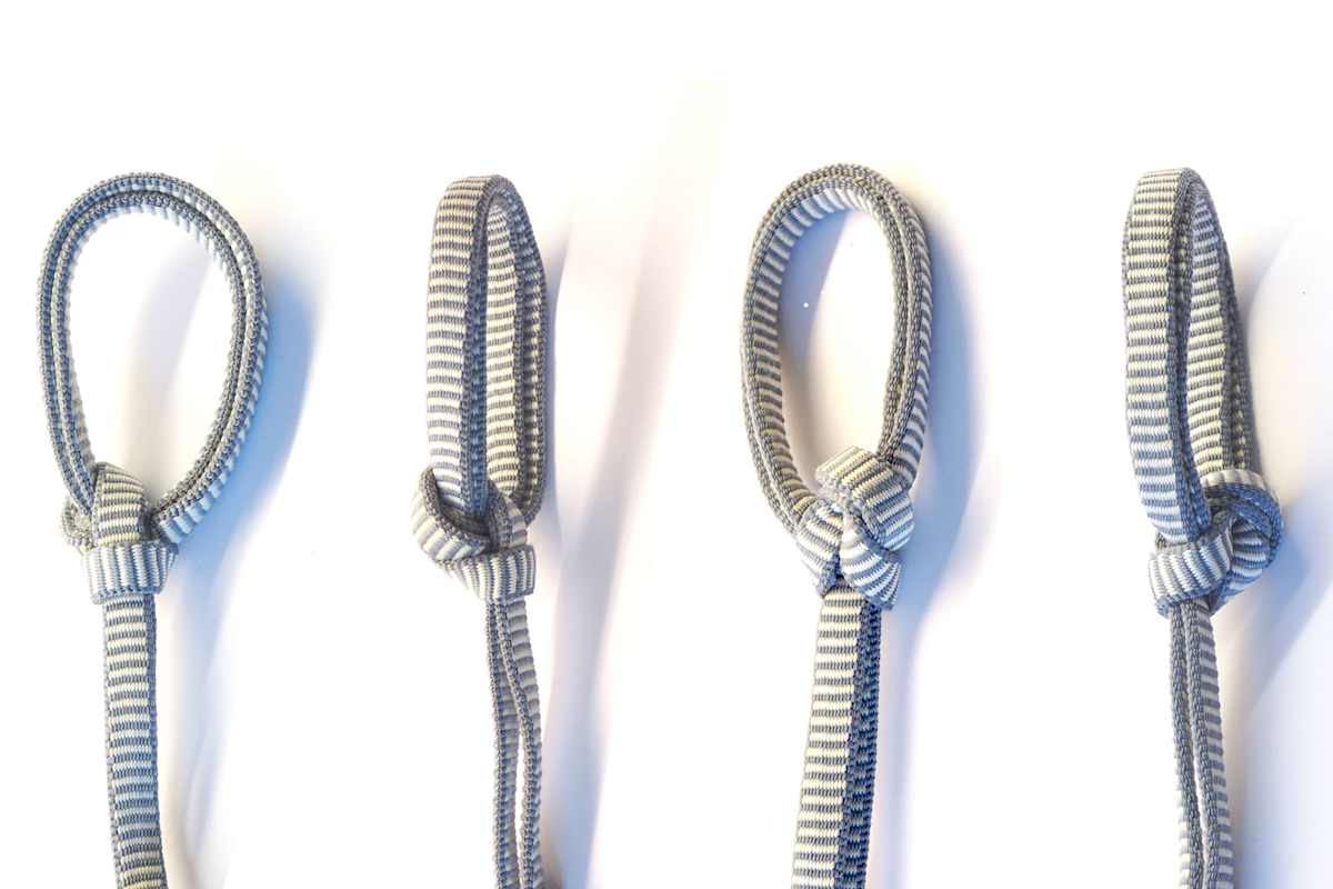 „Weiches Auge“ mit doppeltem Bulinknoten