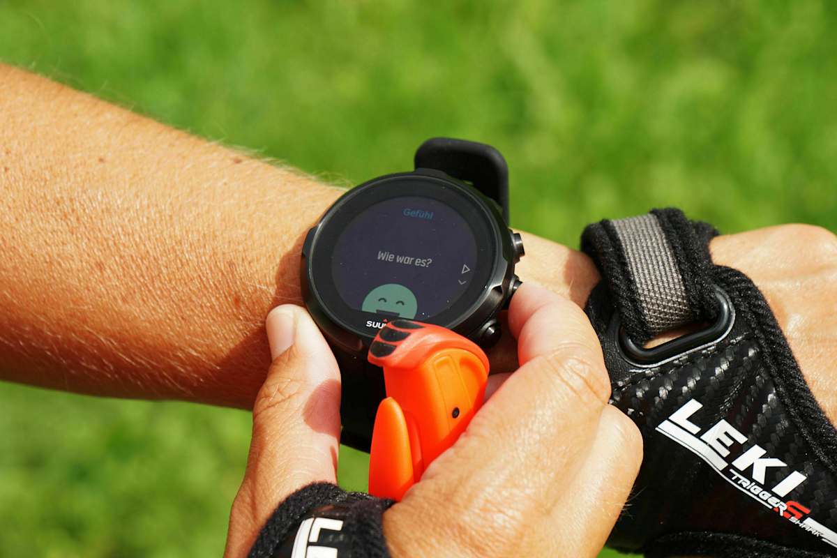Multifunktionsuhr: Aufzeichnung von Zeit, Strecken und Gefühlen