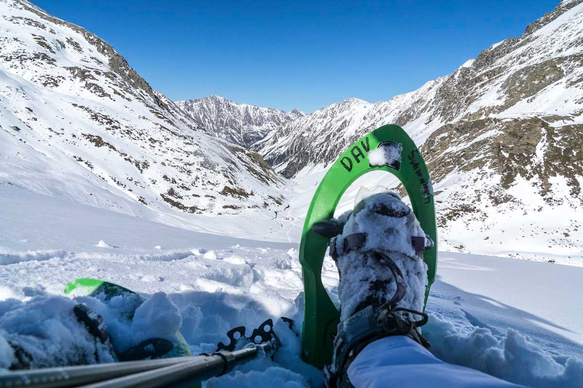 Schneeschuhtour Pforzheimer Hütte, Stubaier Alpen, Tirol