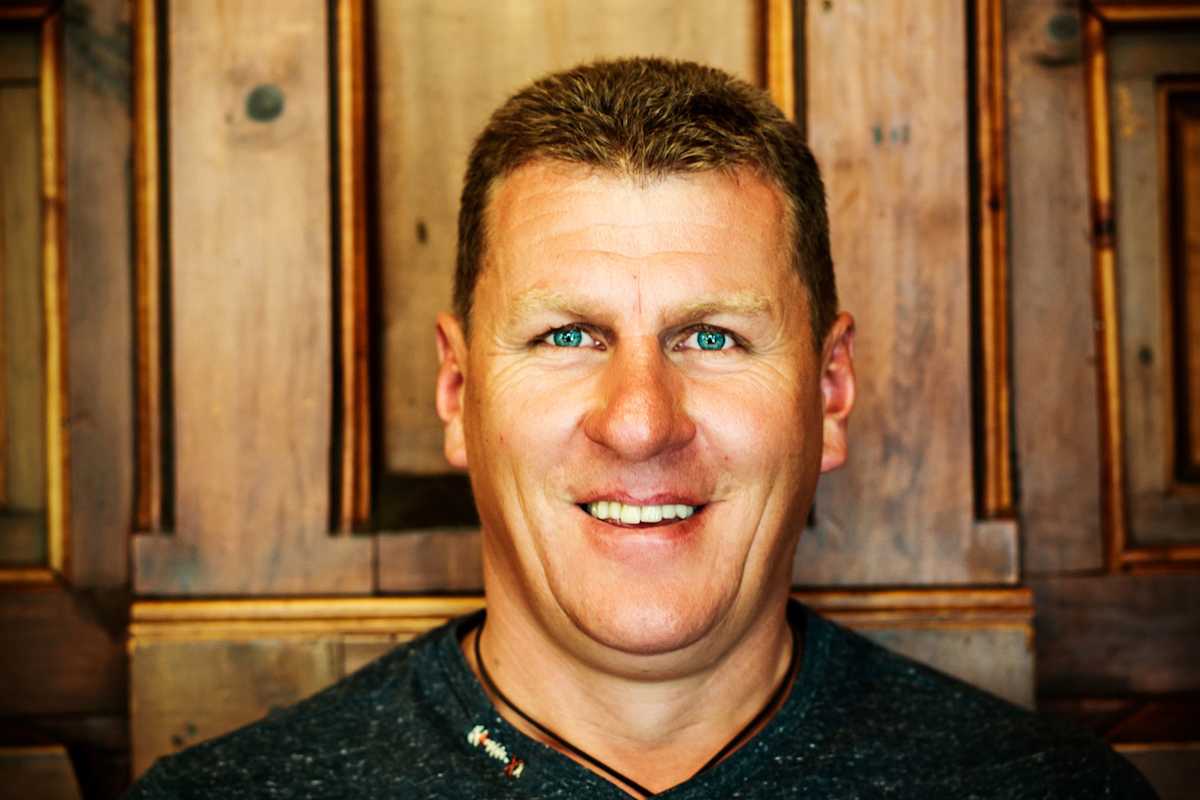 Hüttenwirt Rupert: „Naturbursch“ ist gut – der Mann ist ein Fels.