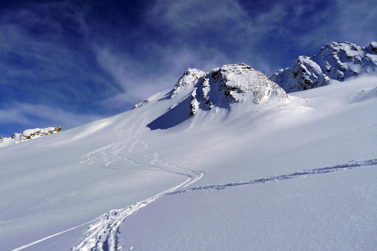 Abfahrt Dreiländerspitze
