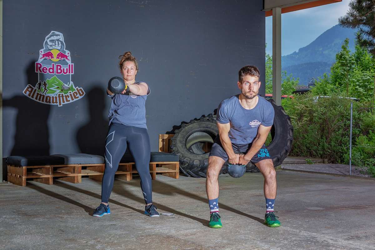 Kettlebells Red Bull Almauftrieb