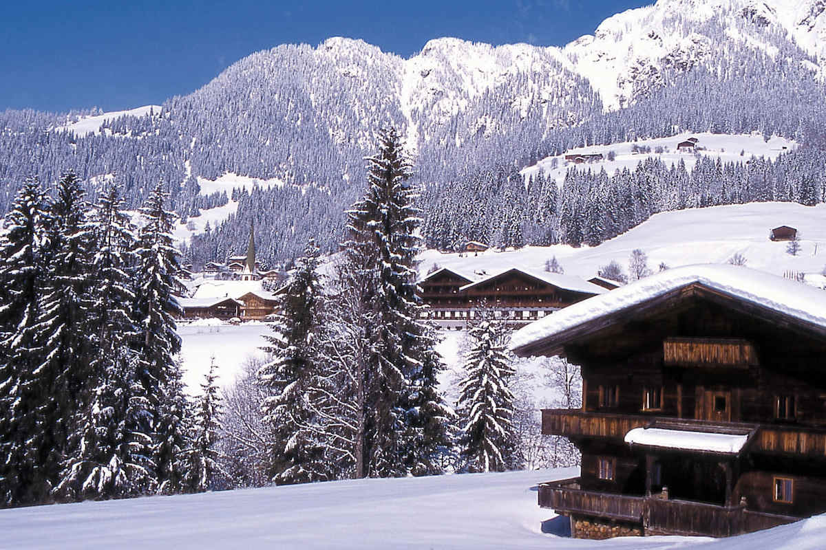 Winterlandschaft im Alpbach-Tal