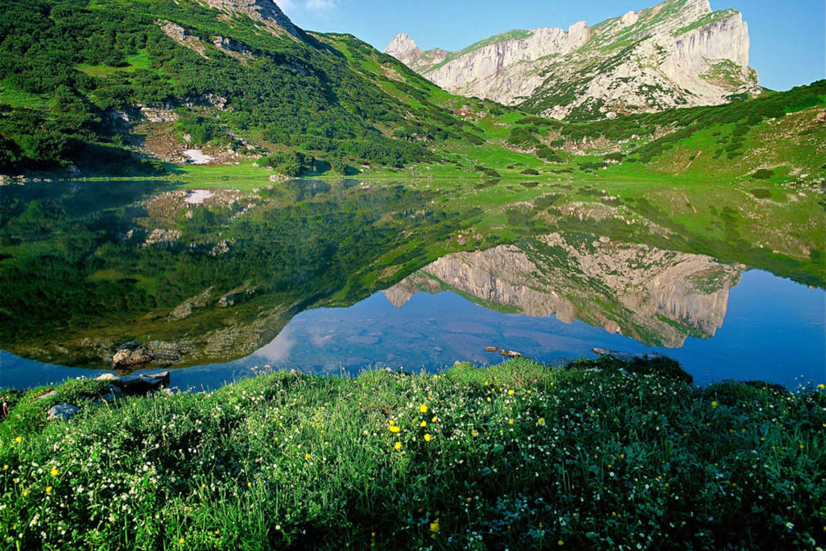 Der Zireiner See im Alpbachtal
