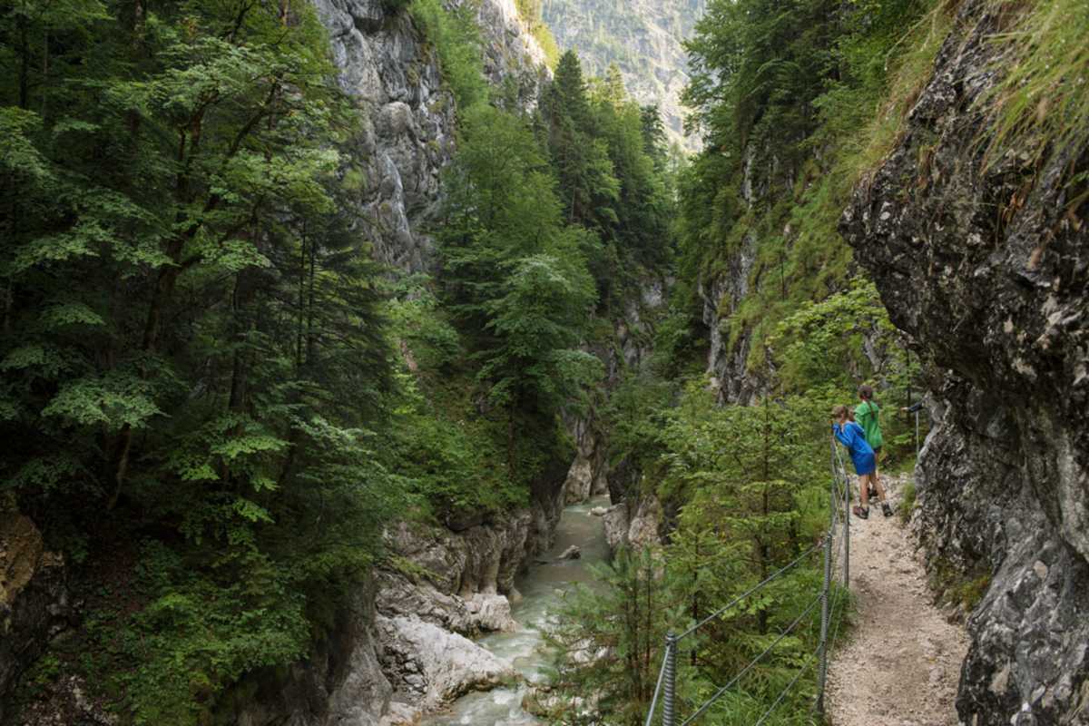 Die Tiefenbachklamm im Alpbachtal