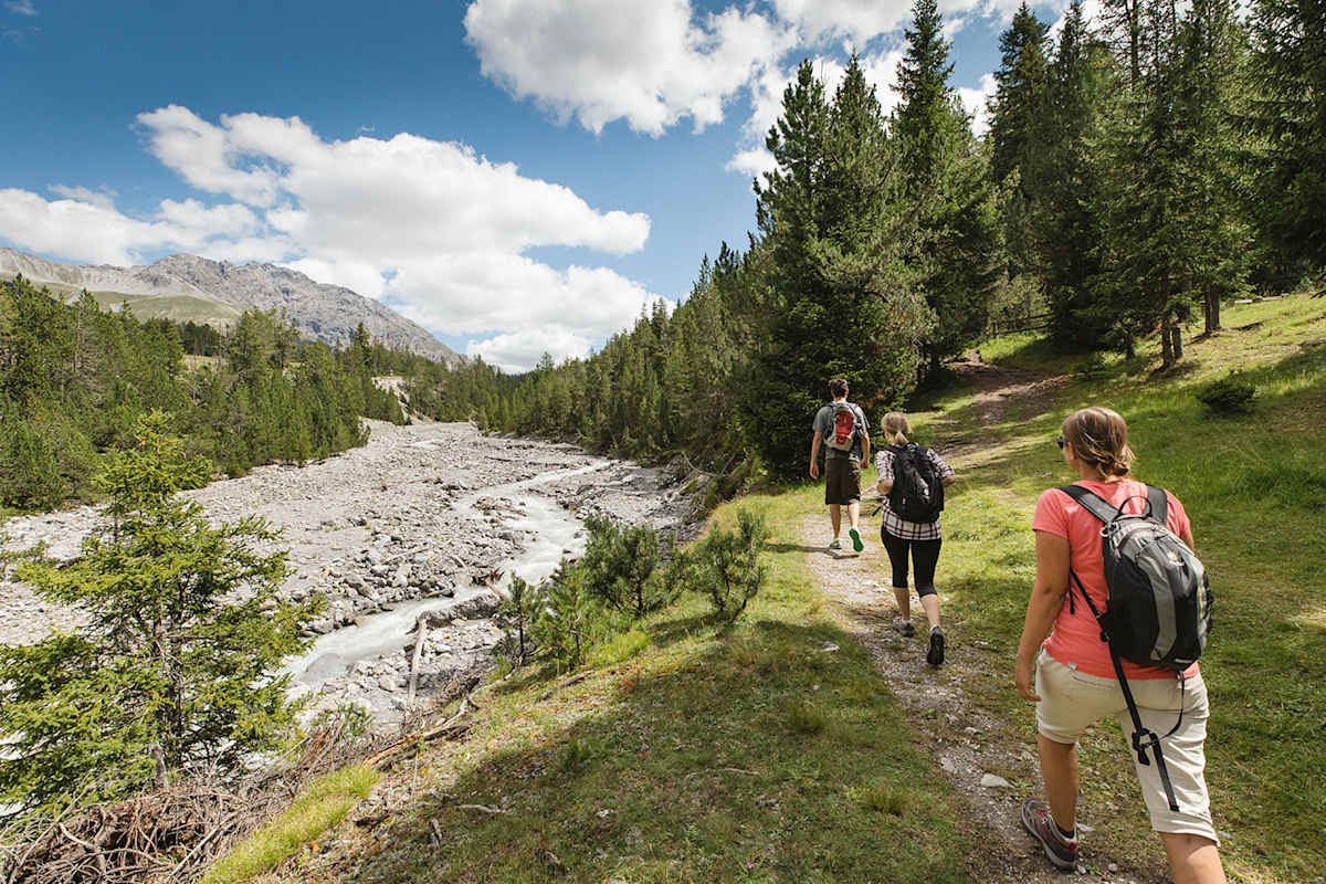Unterwegs im Schweizerischen Nationalpark