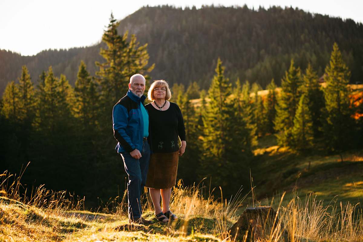 Hans und Helga Traxler, seit 43 Jahren verheiratet, bewirtschaften seit 23 Jahren die Mödlinger Hütte.