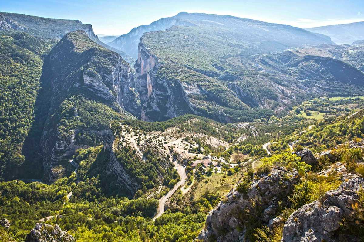 Die Verdonschlucht in der Provence