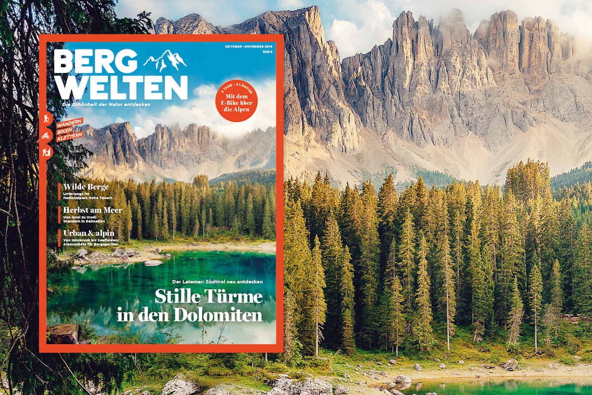 Das aktuelle Bergwelten-Magazin (Ausgabe Oktober/November 2019)