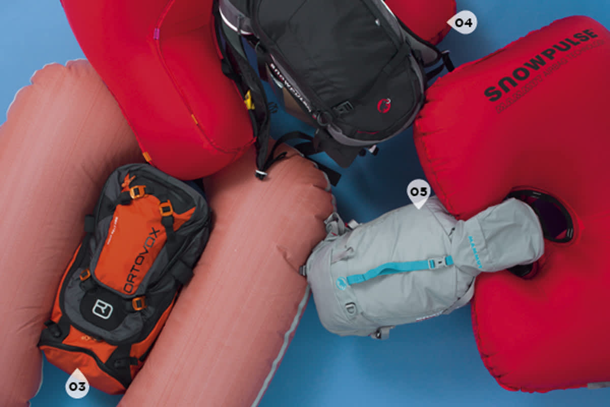 Lawinen-Airbag-Rucksäcke im Test