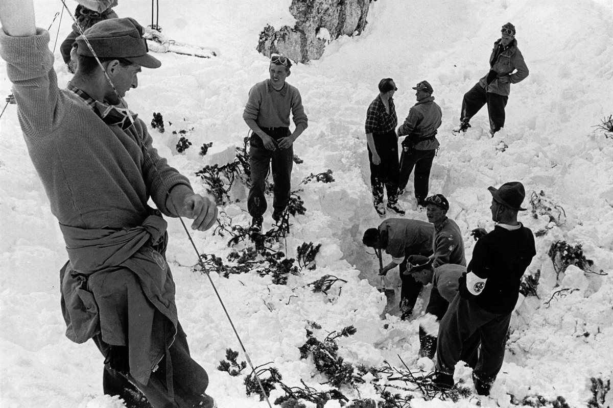 Dachstein-Unglück Suche