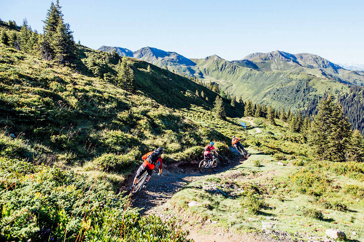 Die Erlebnistrails im Bike-Paradies Saalbach-Hinterglemm