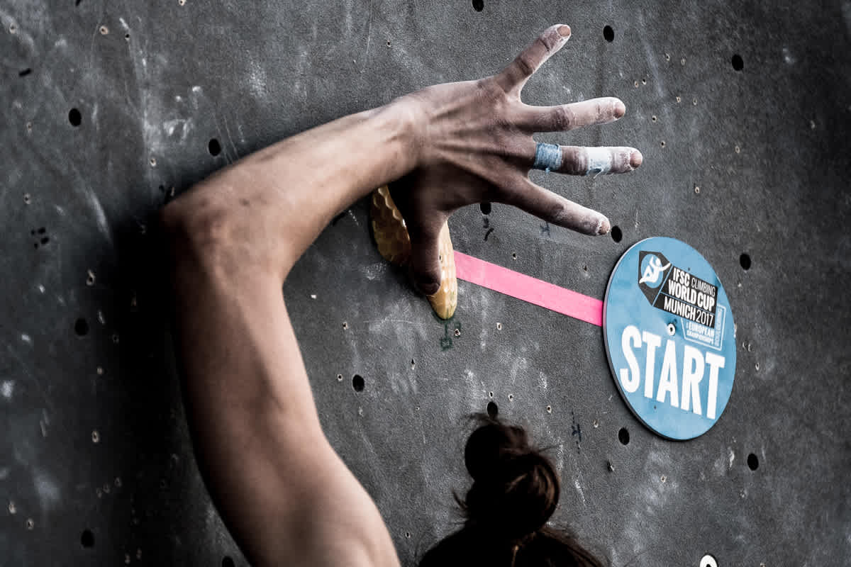 Boulderweltcup München