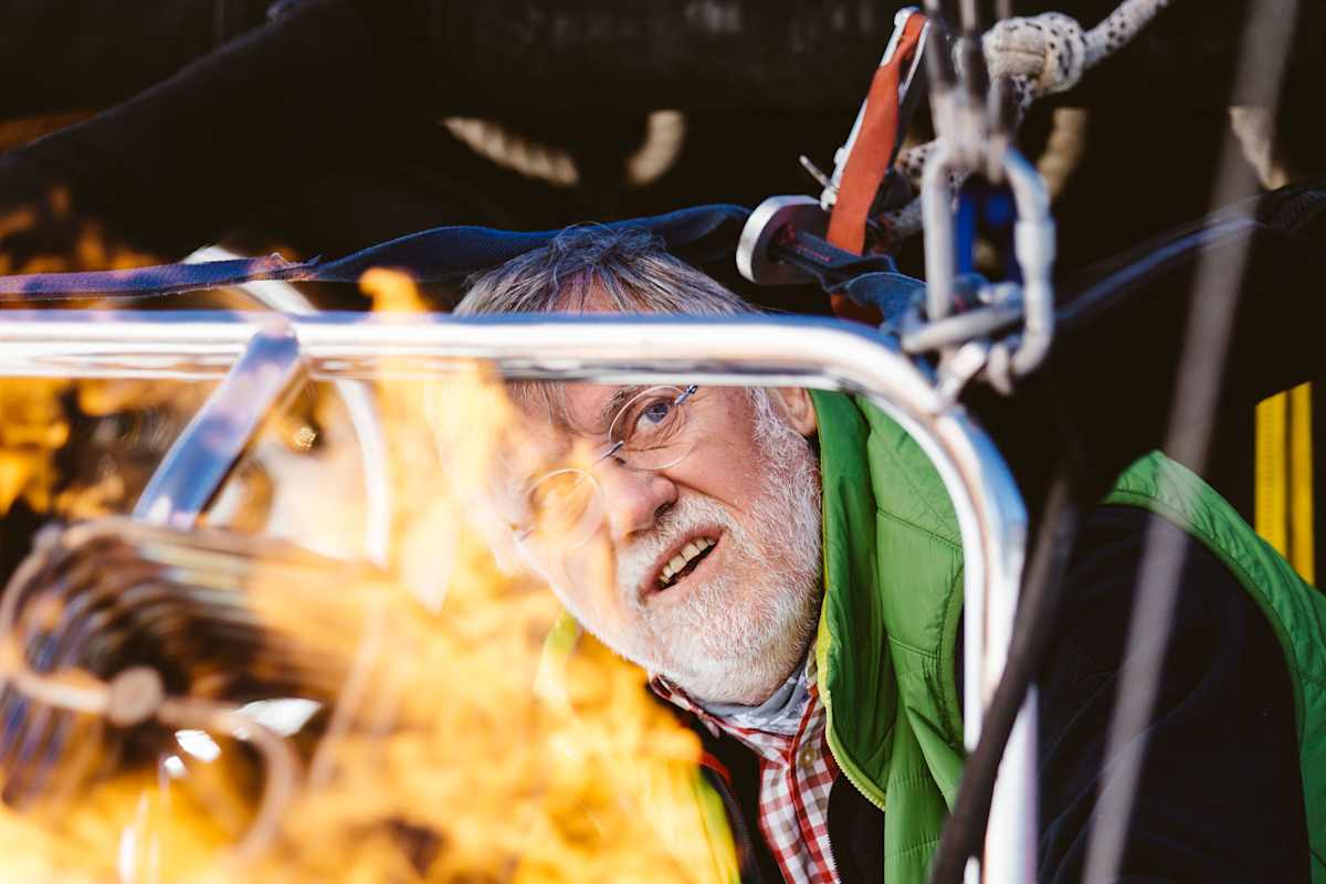 Wolfgang Nairz am Brenner