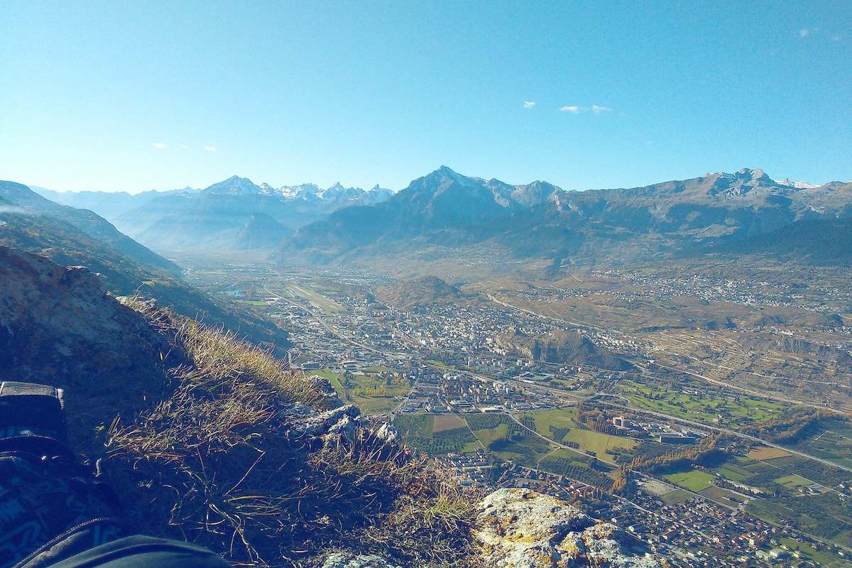 Belvedere Klettersteig Aussicht