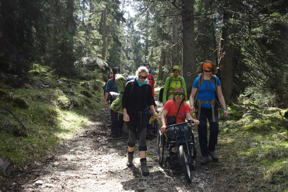 Unterwegs mit dem Grazy Horse