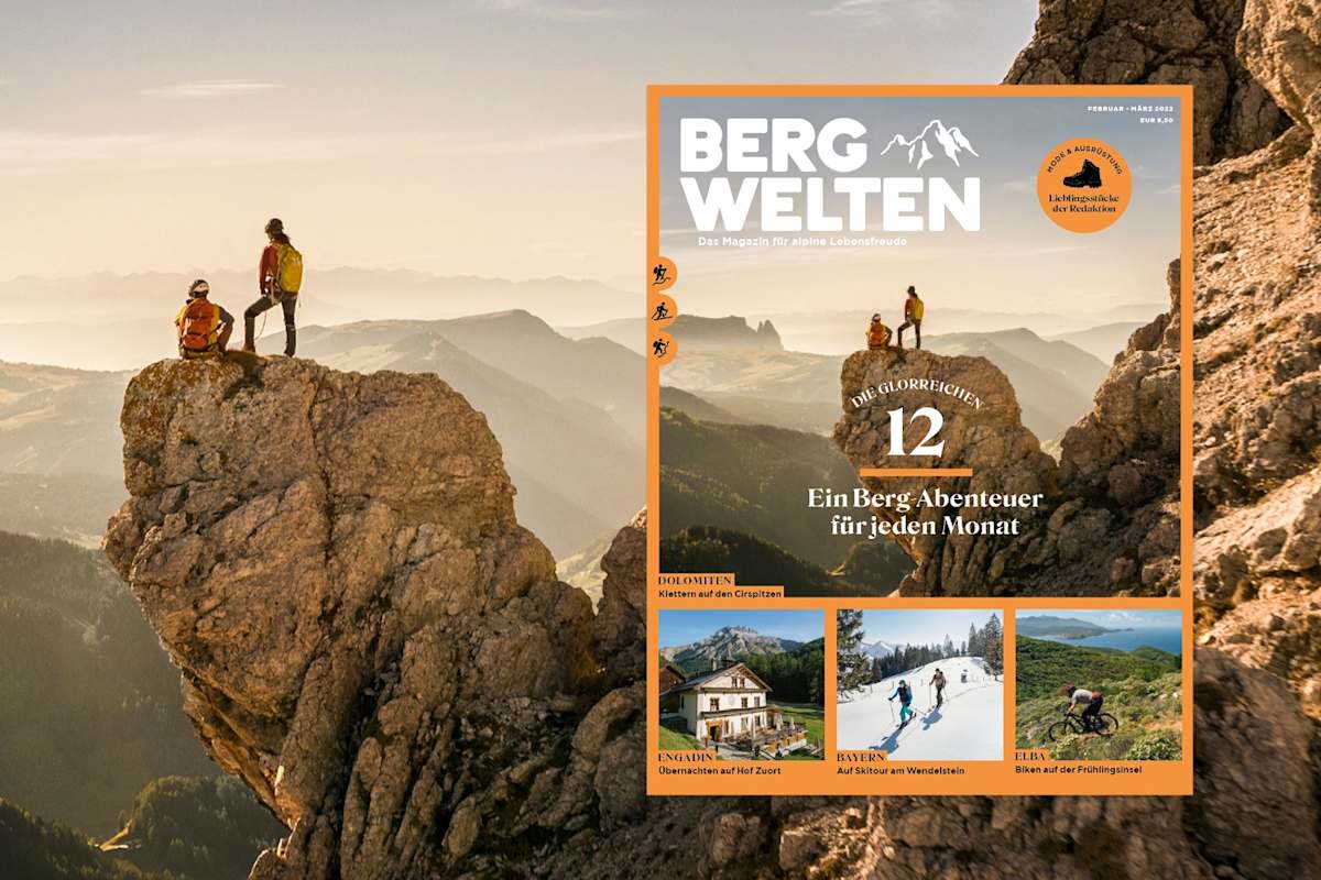 Das Bergwelten Magazin Februar/März 2022