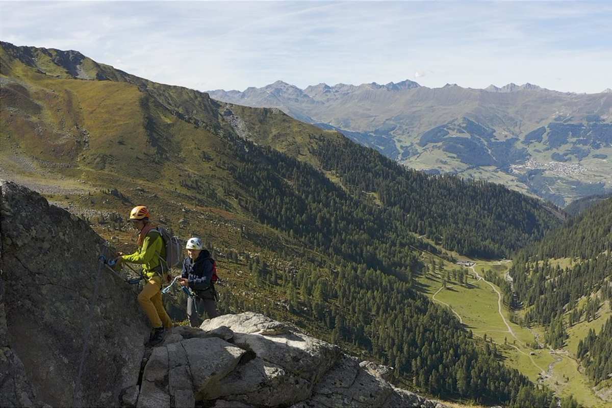 Kristina Sprenger Renkfälle Klettersteig