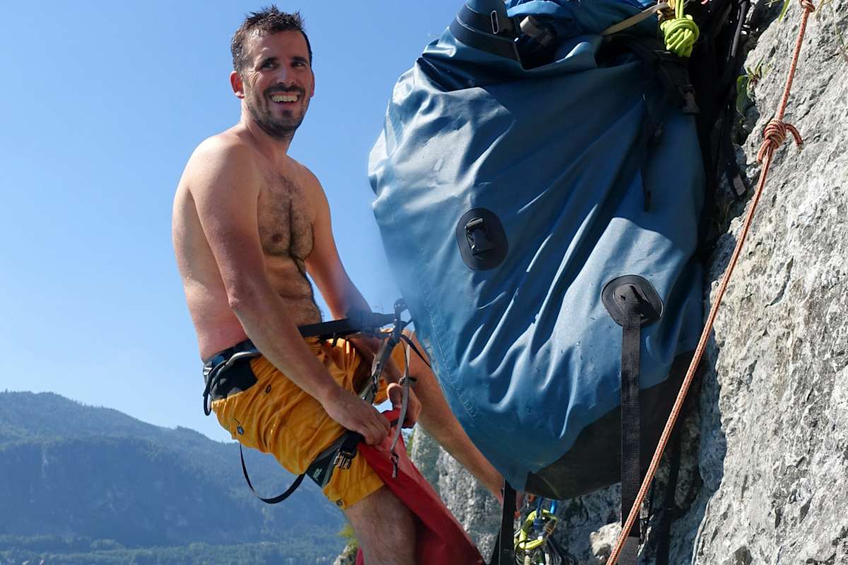 Klettertour Seenot Wolfangsee Bergwelten