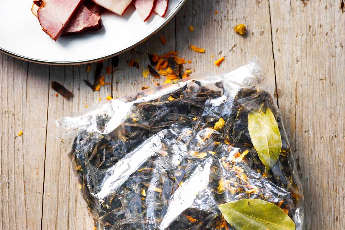 Dörrbohnen-Eintopf Wanderproviant