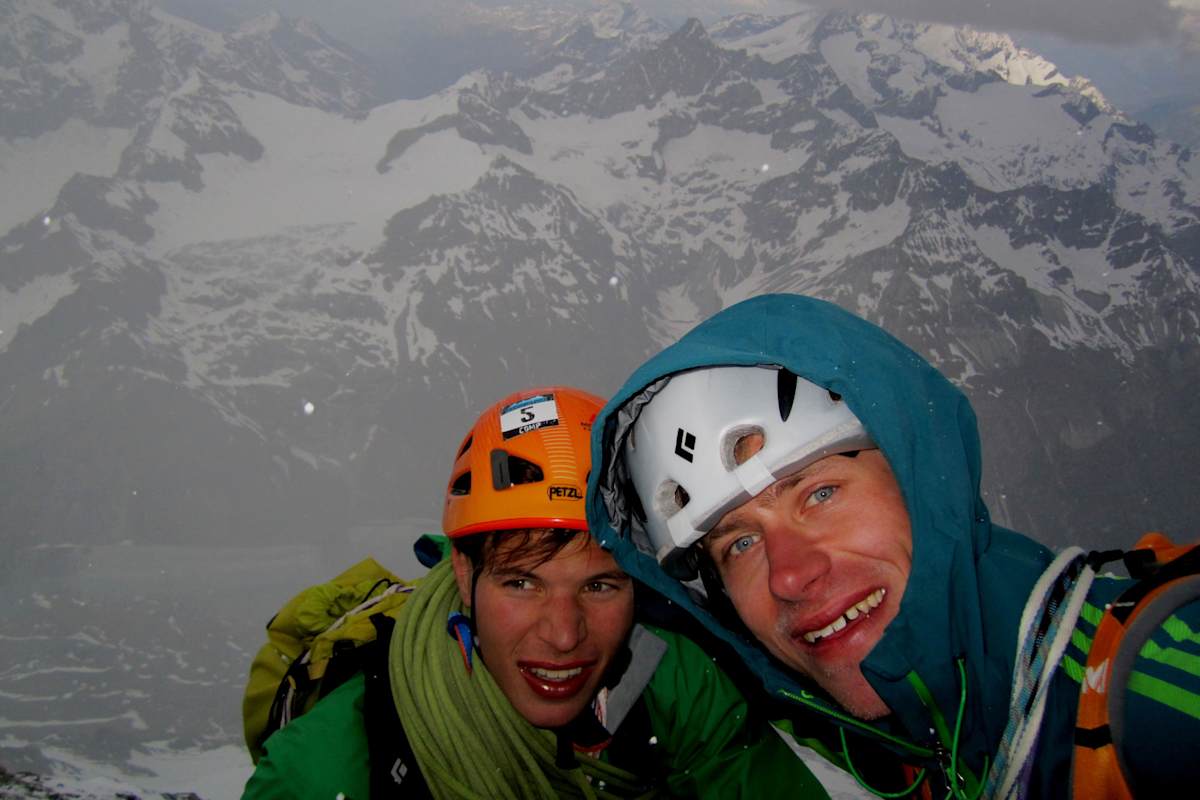 Bernhard Bliemseder und Simon Messner am Matterhorn