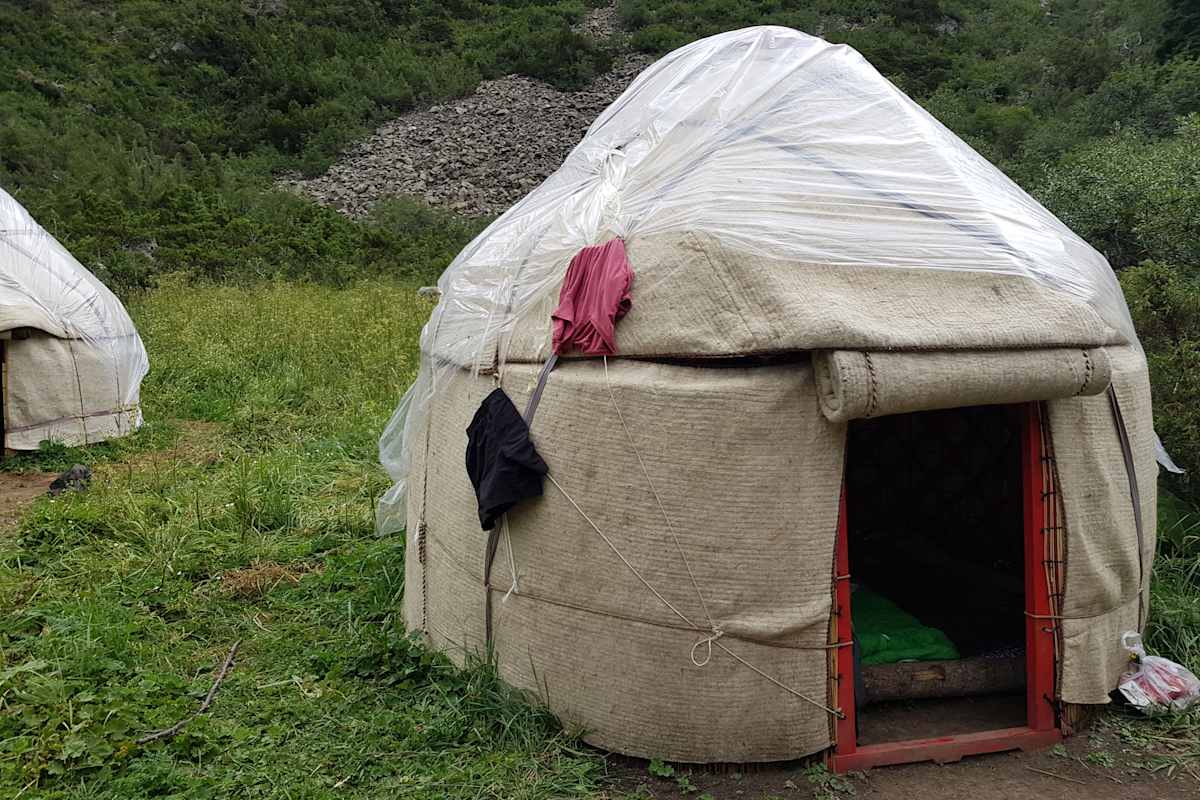 Trekking in Kirgistan