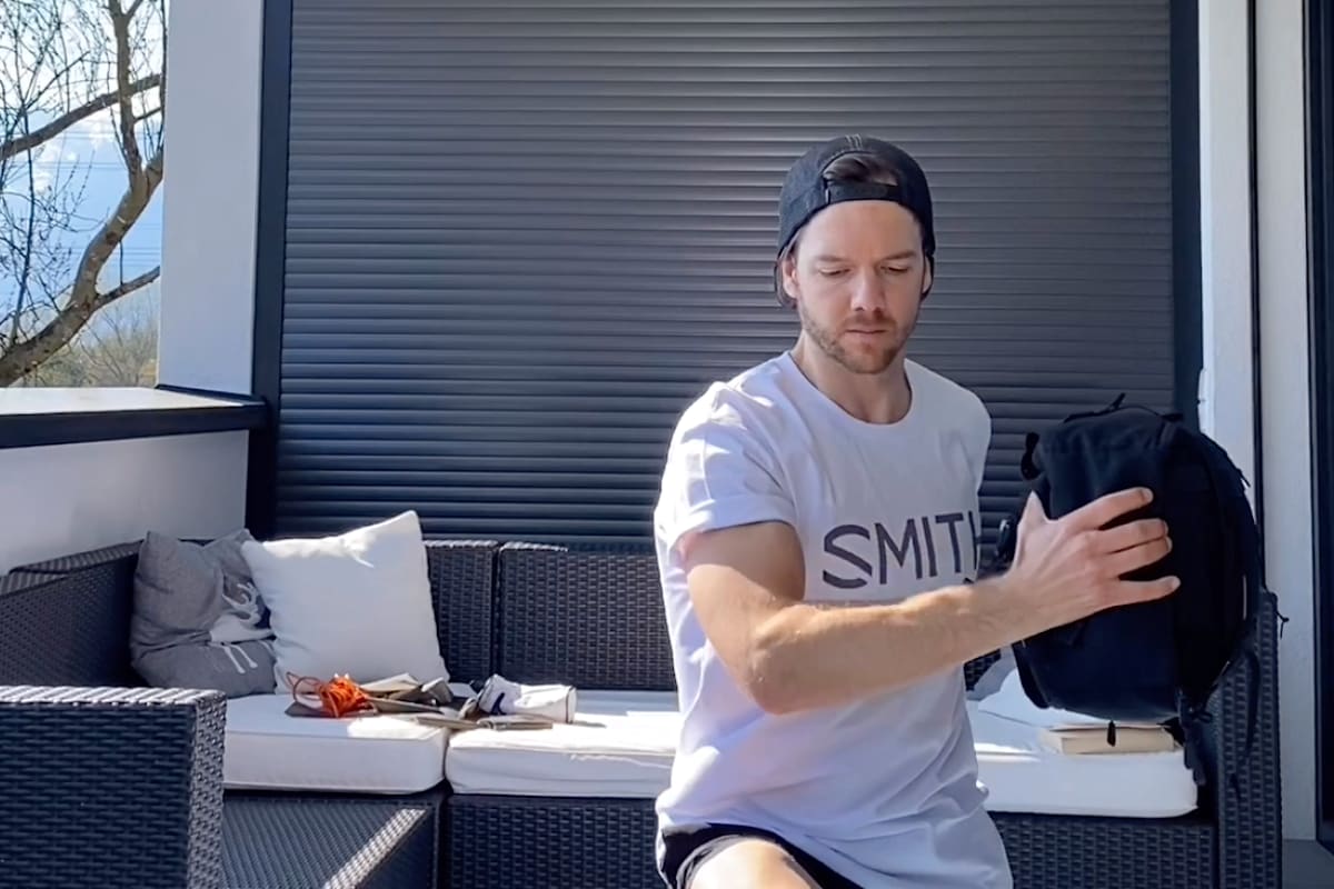 Ausfallschritt mit Zusatzgewicht