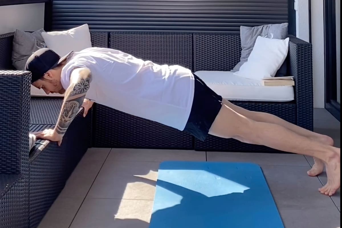 Liegestütze dürfen in keinem Gankörper-Training fehlen