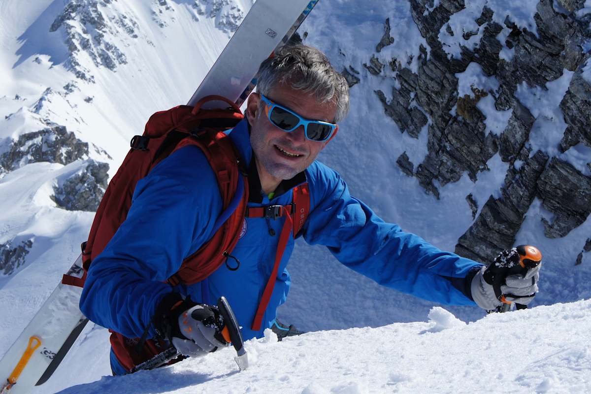 Mit dem Carbon Whipped im steilen Aufstieg