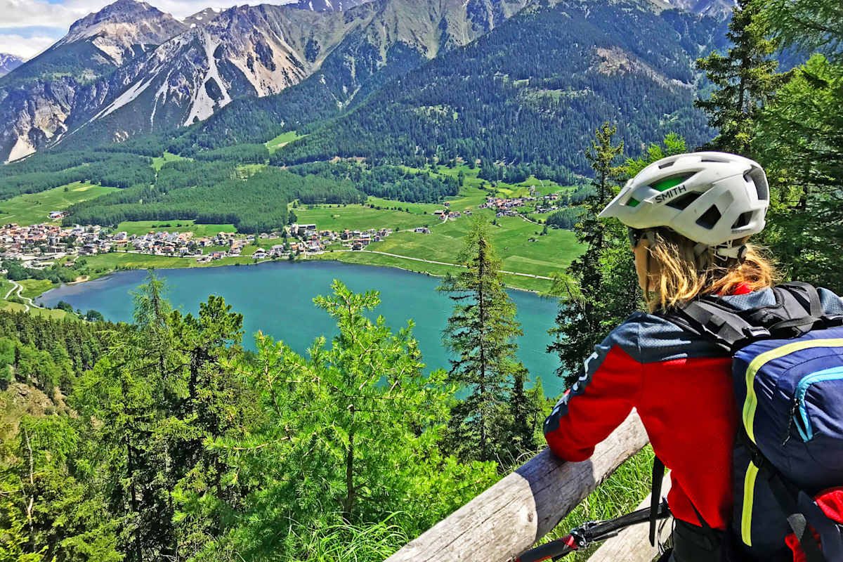 Blick auf den Haidersee