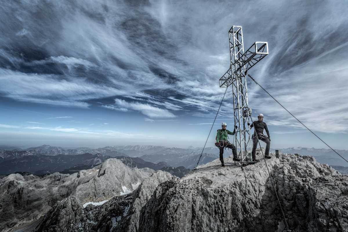 Beim Dachsteingipfel