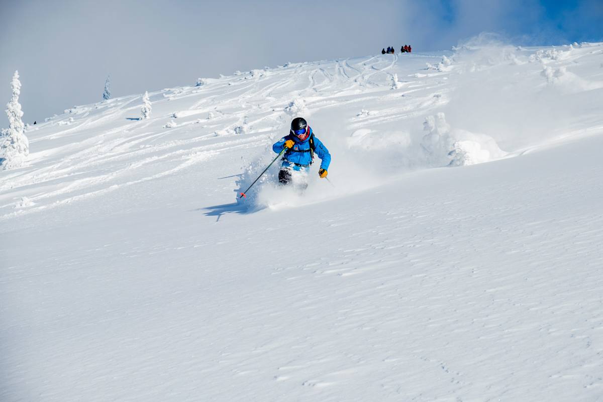 Tiefschnee in Zauchensee