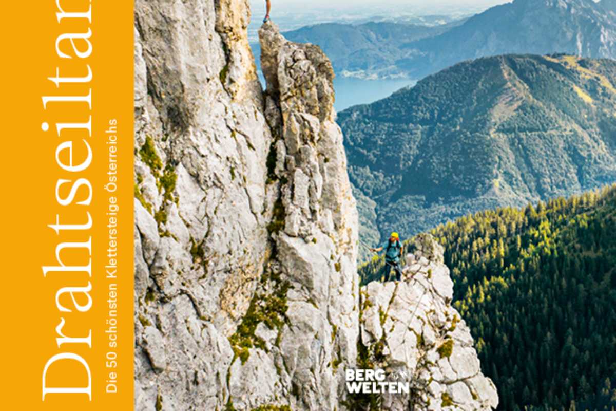 Buchcover: „Drahtseiltanz am Fels“