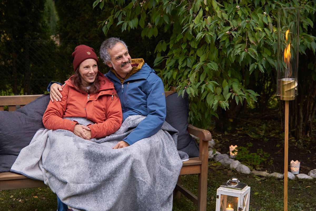 Eine kuschelige Decke ist der Inbegriff von Gemütlichkeit