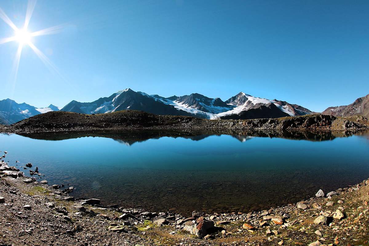 Die Ötztaler Bergwelt bei Vent