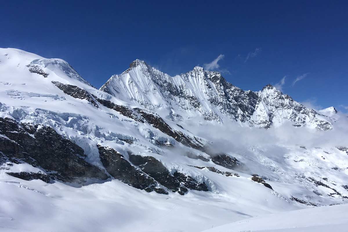 Blick auf Alphubel, Täschhorn und Dom