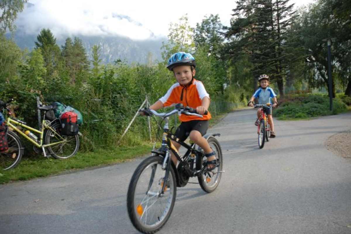 Radfahren mit Kindern