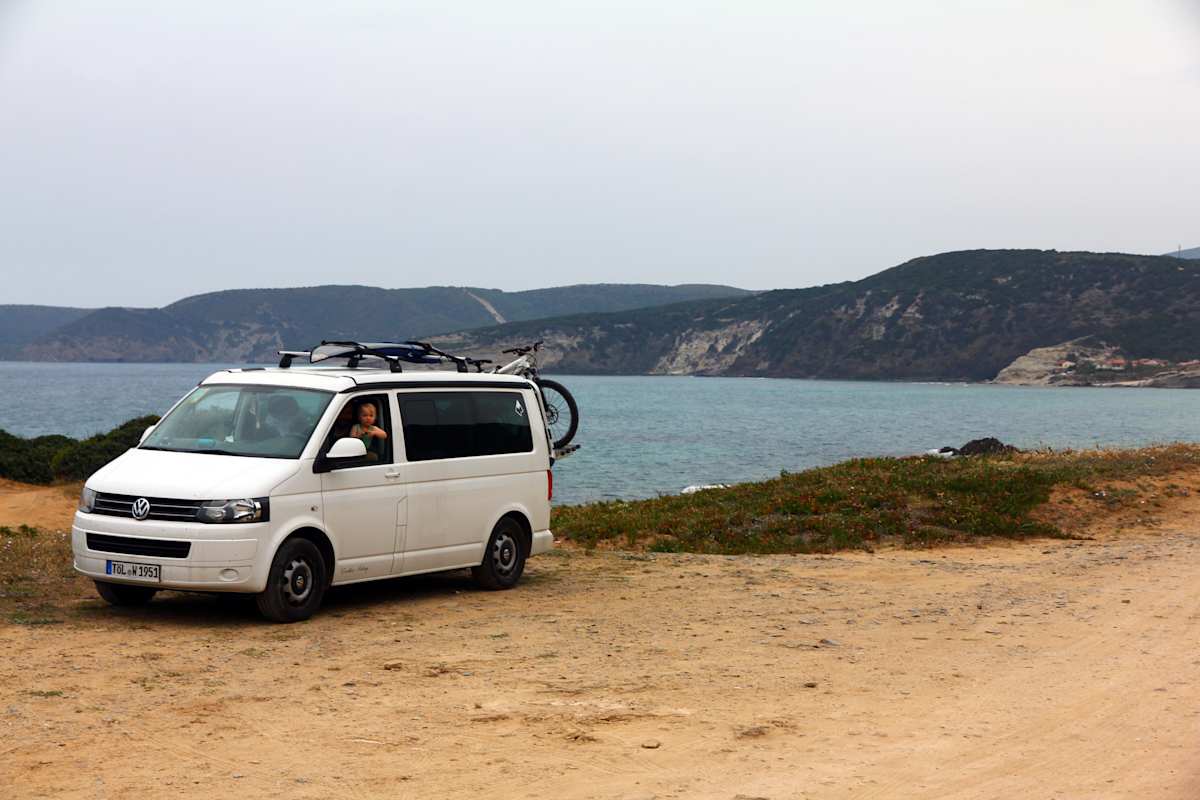 Campen mit Kindern VW California