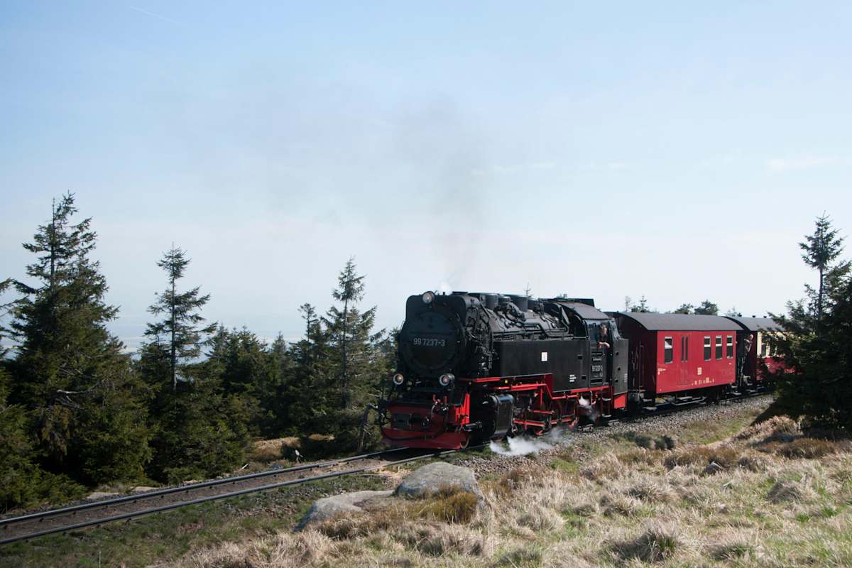Die Brocken-Bahn in Sachsen-Anhalt