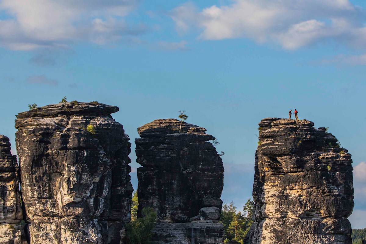 Das Elbsandsteingebirge in der Sächsischen Schweiz