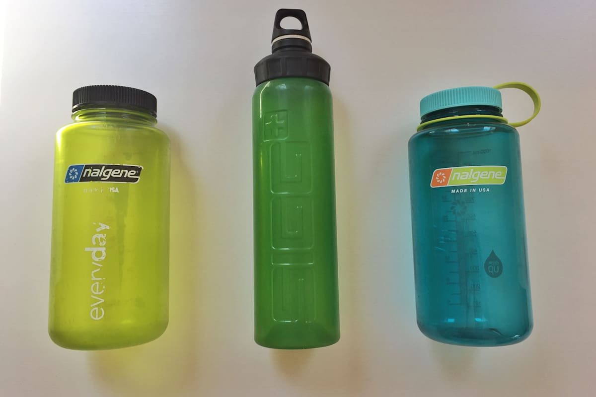 Die BPA-freien Hartplastikflaschen von Nalgene