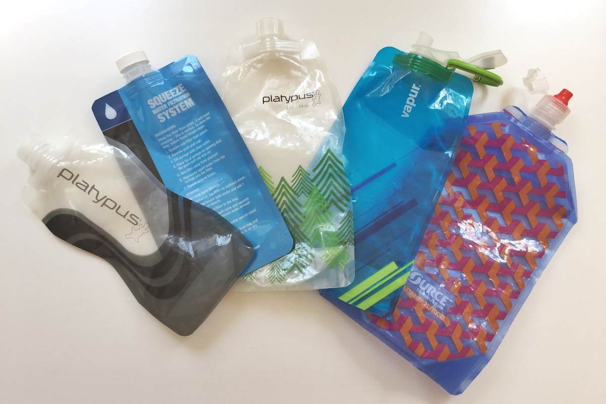 Faltbare Wasserflaschen von Platypus