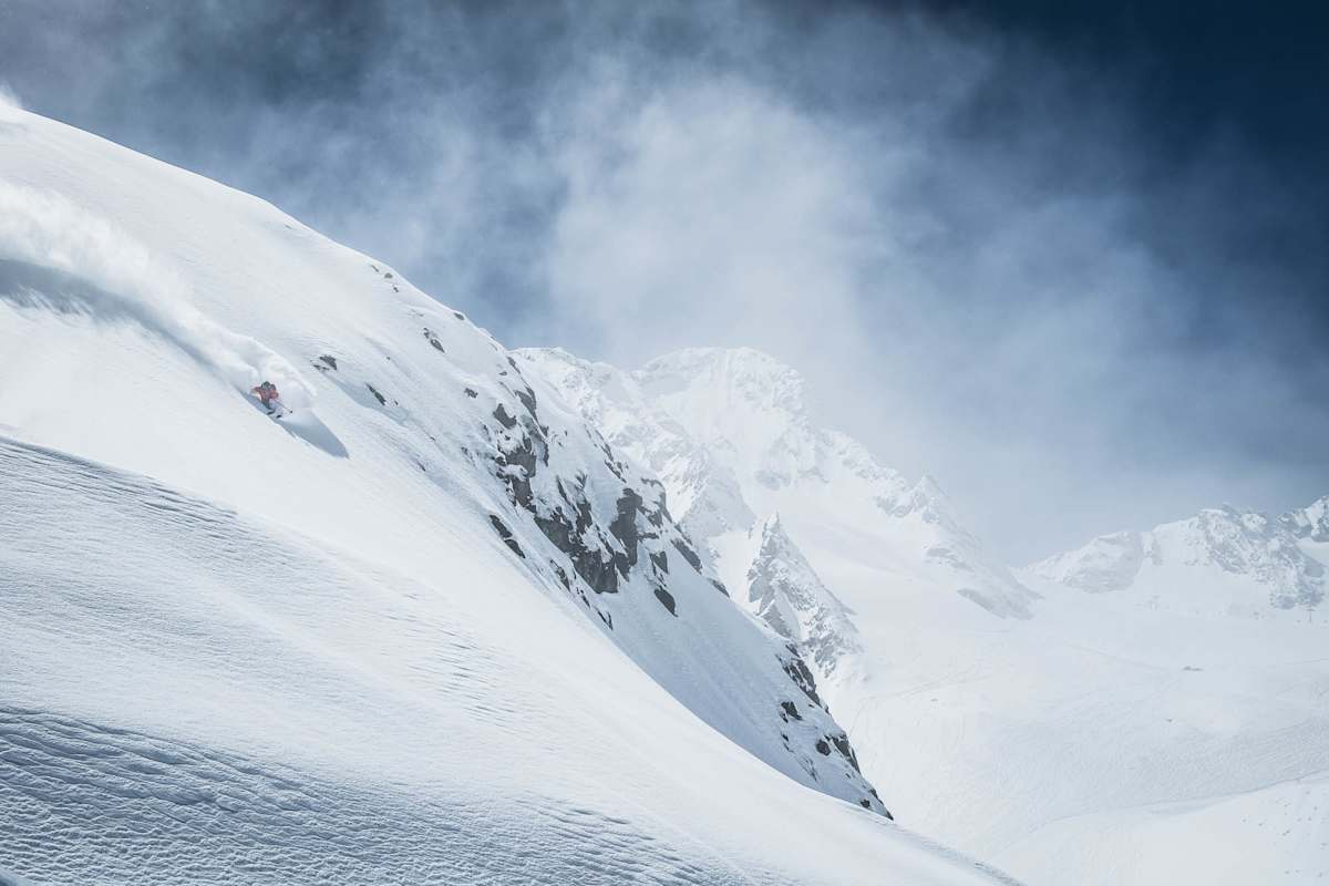Freeriden am Stubaier Gletscher