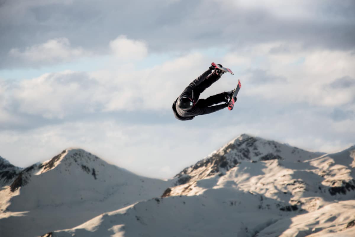Freestyle Skiing am Jakobshorn
