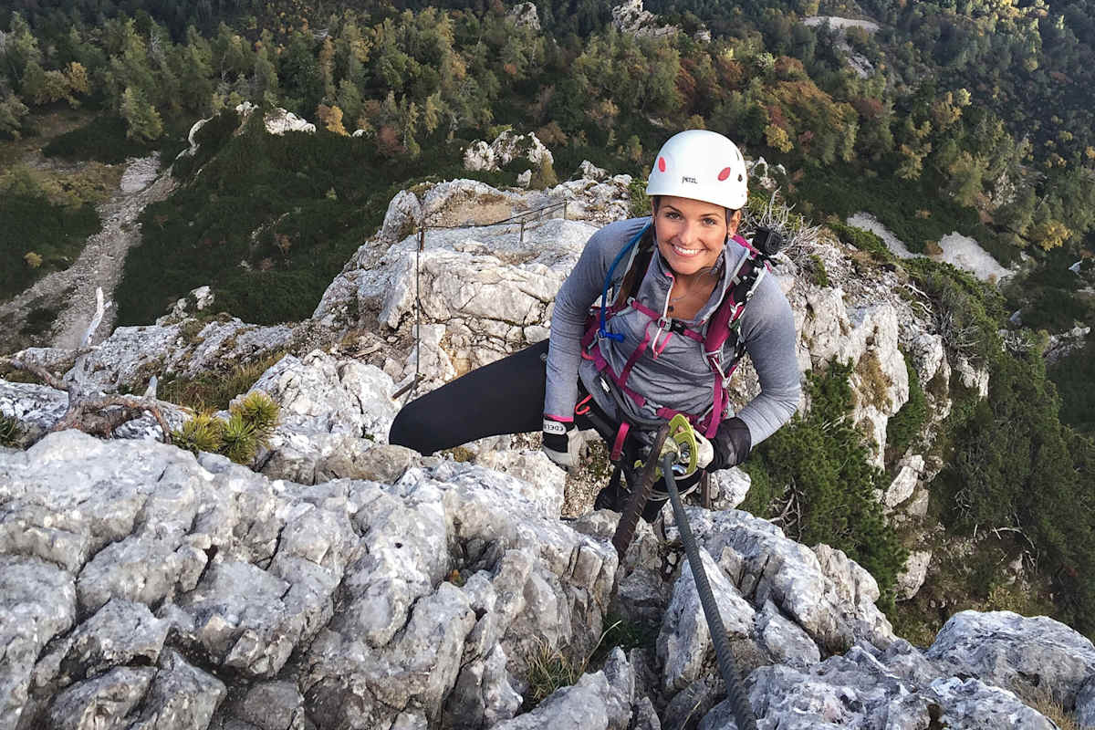 Magdalena Kalus Pidinger Klettersteig